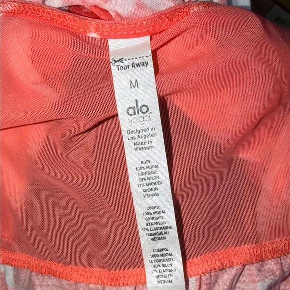 Alo yoga tye dye flutter tank - Picture 7 of 8